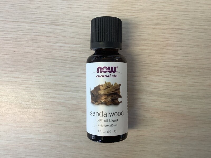 NOW SANDALWOOD OIL 14% BLEND 1 OZ