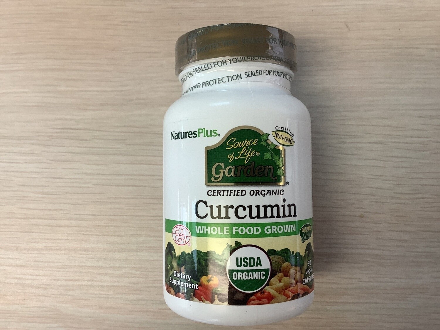 NATURES PLUS SOL GARDEN CURCUMIN 400 MG CAP 30