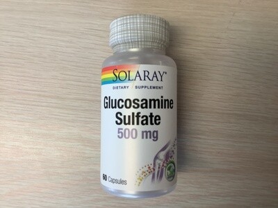 SOLARAY Glucosamine Sulfate 500 mg 60 capsules