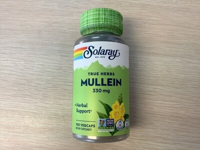 SOLARAY Mullein Leaf 330 mg 100 vcaps