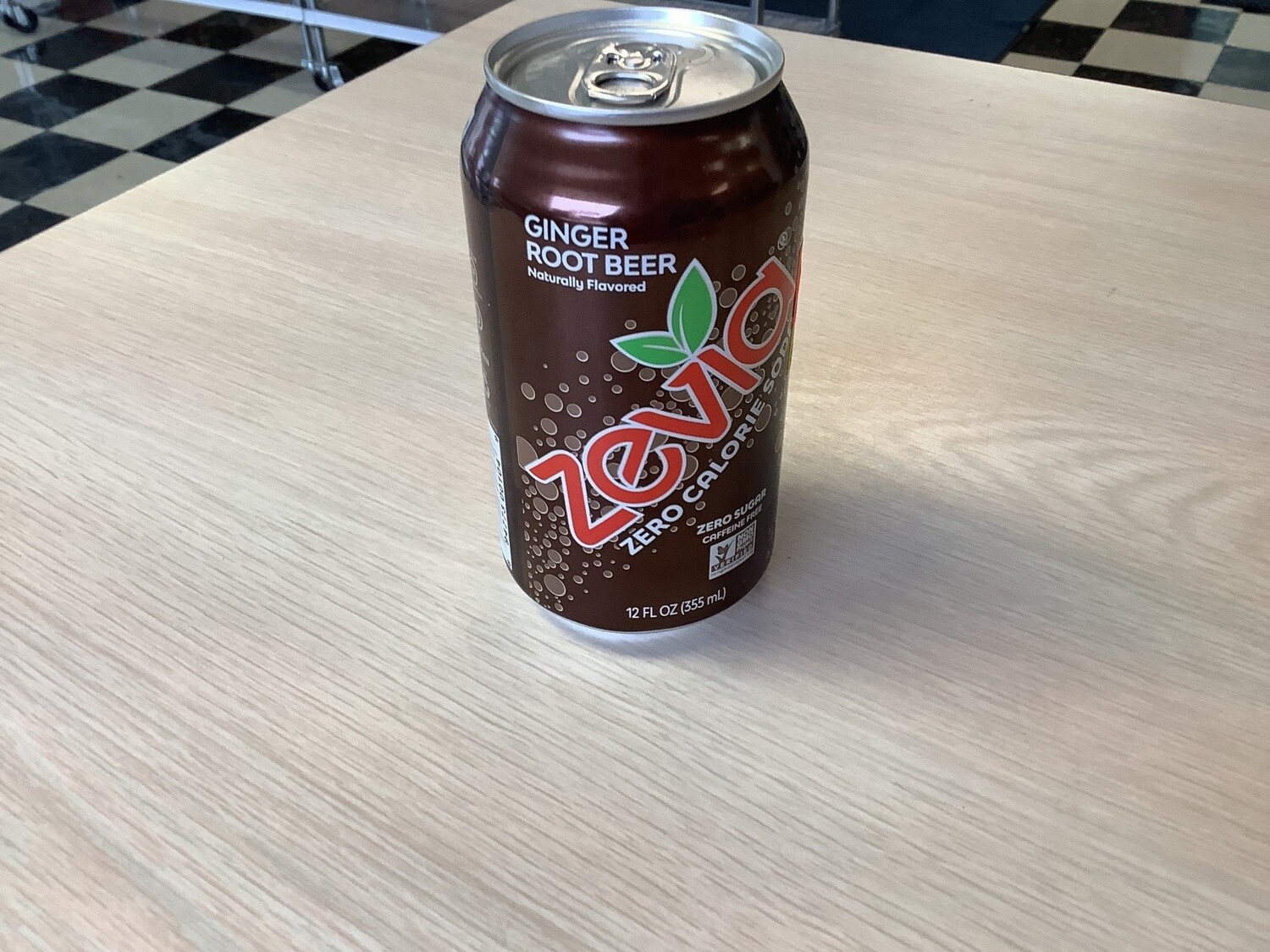 ZEVIA SODA GINGER ROOT BEER 12 OZ  single