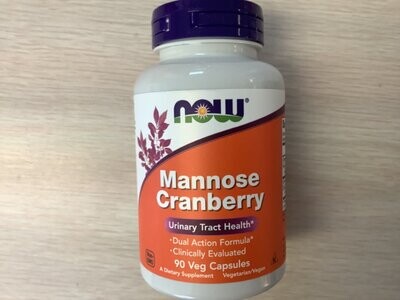 NOW MANNOSE CRANBERRY 90 VCAPS