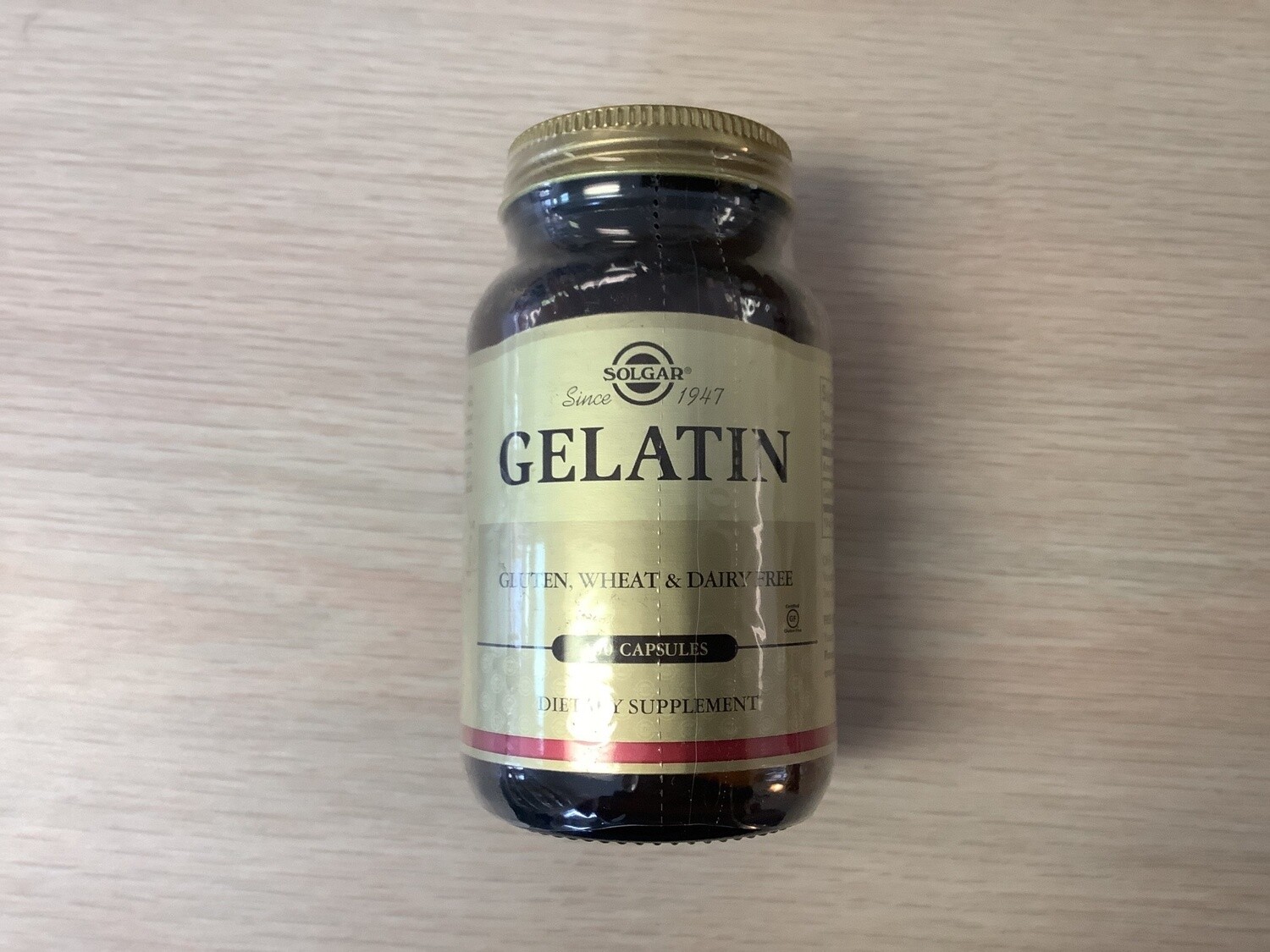 SOLGAR Gelatin Capsules 100