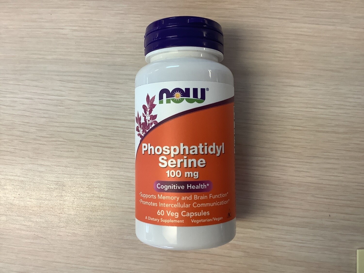 NOW PHOSPHATIDYL SERINE 100mg 60 VCAPS
