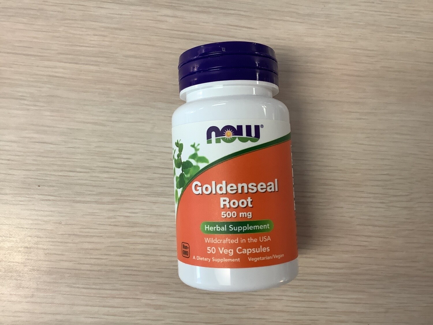 NOW GOLDENSEAL ROOT 500mg 50 VCAPS