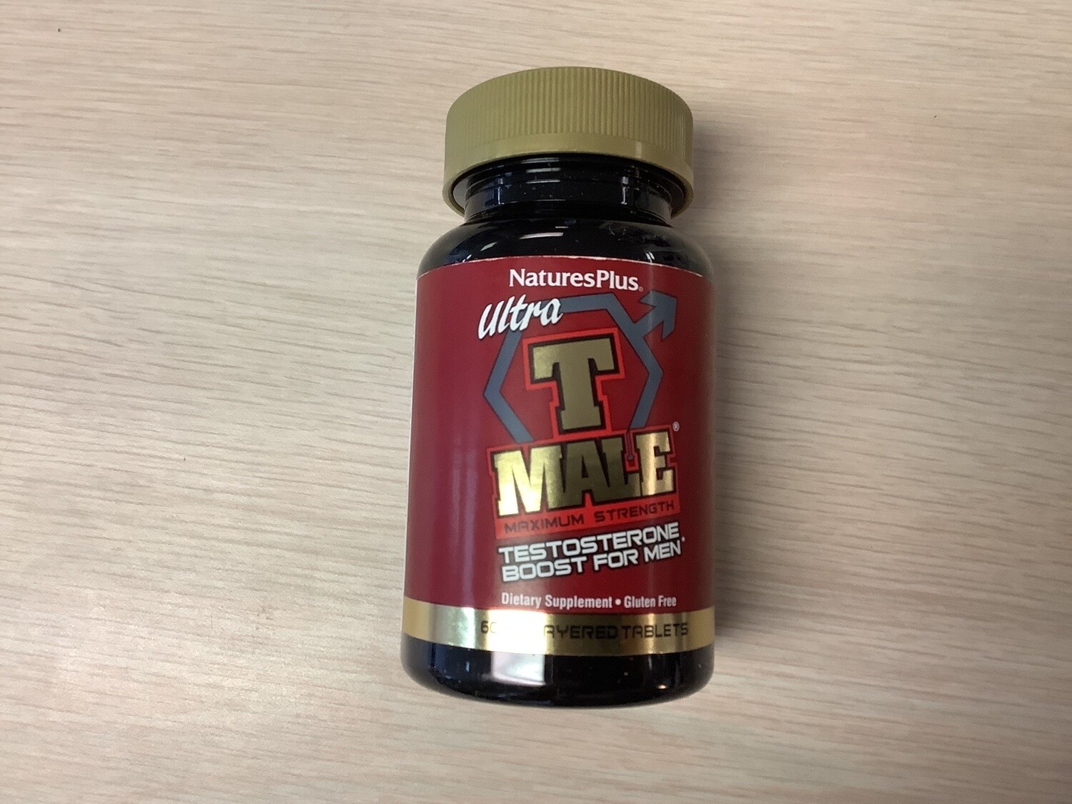 NATURES PLUS ULTRA T-MALE E/R BI-LAYER TAB 60