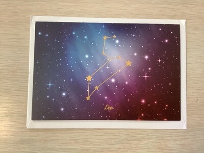 ARTS AND SPARKS ZODIAC BIRTHDAY CARDS BLANK INSIDE