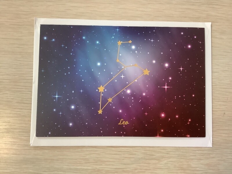 ARTS AND SPARKS ZODIAC BIRTHDAY CARDS BLANK INSIDE