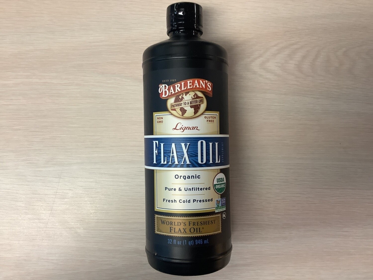 BARLEANS Lignan Flax Oil 32oz