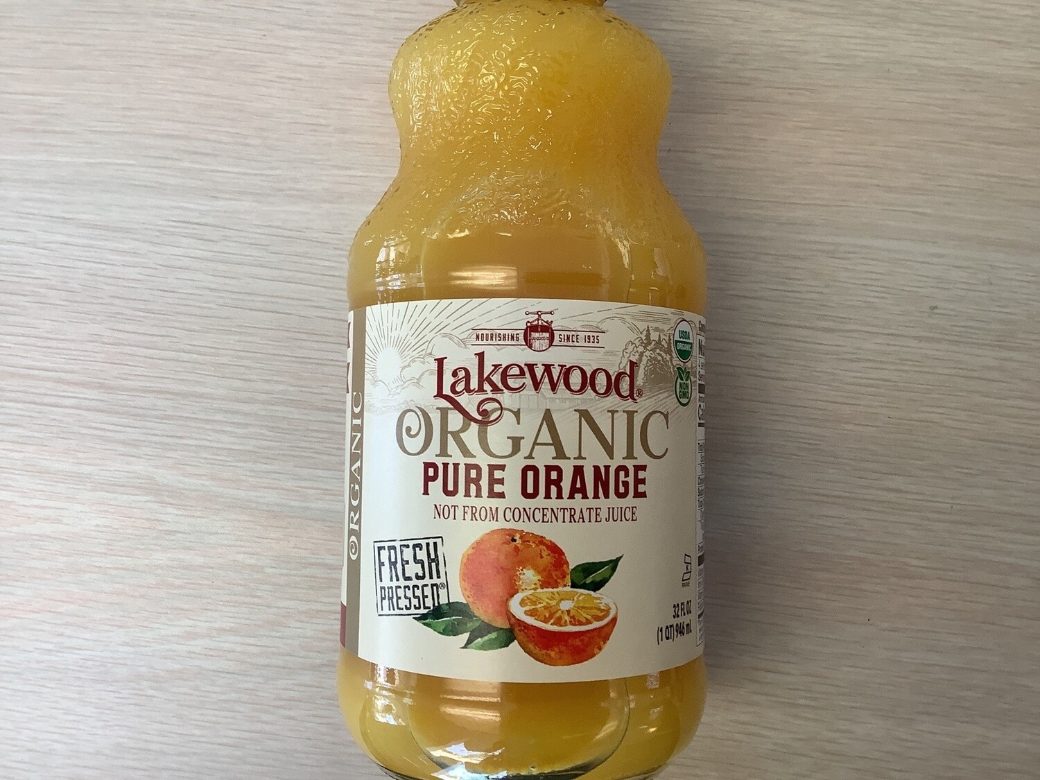 LAKEWOOD PURE ORANGE JUICE ORGANIC 32 FO