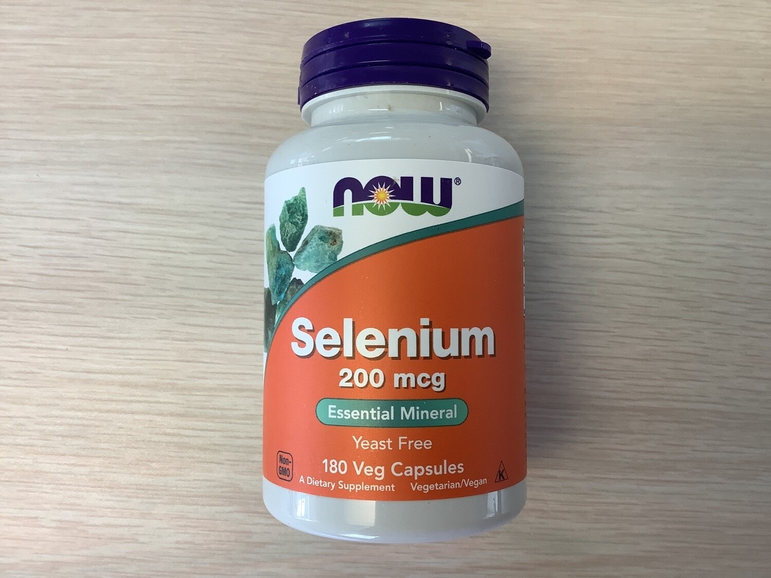 NOW SELENIUM 200mcg 180 VCAPS