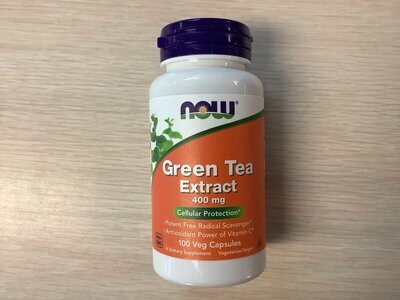 NOW GREEN TEA EXTRACT 400 mg 100 VCAPS