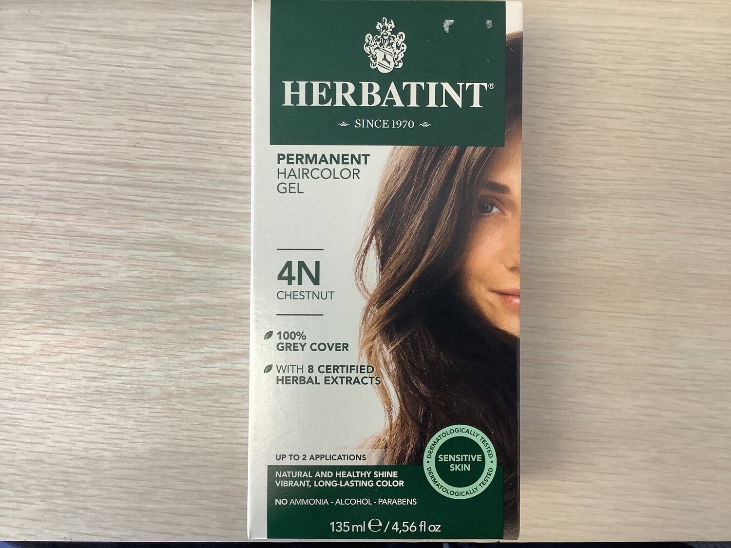 HERBATINT 4N CHESTNUT HAIR COLOR 4.56 OZ