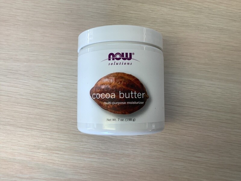 NOW COCOA BUTTER PURE 7 OZ