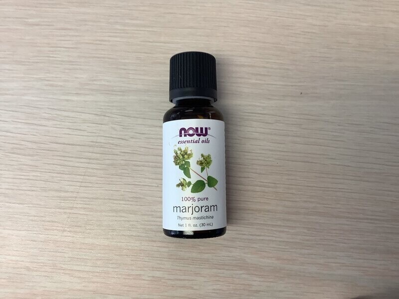 NOW MARJORAM ESSENTIAL OIL 1 OZ