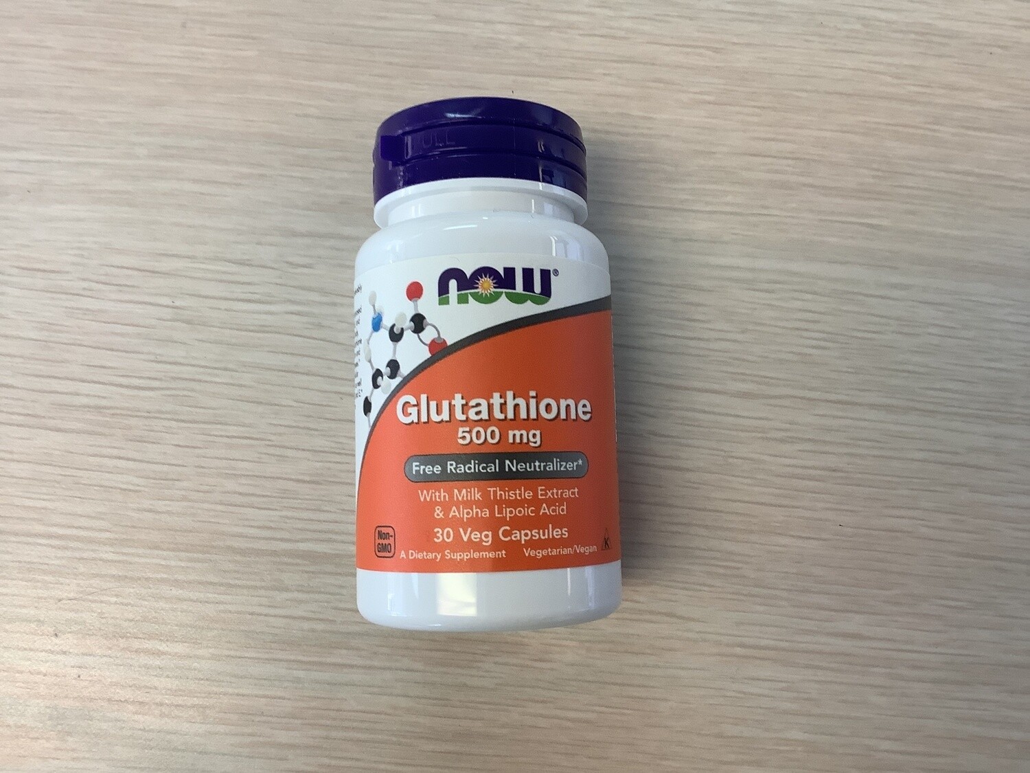 NOW GLUTATHIONE 500mg 30 VCAPS