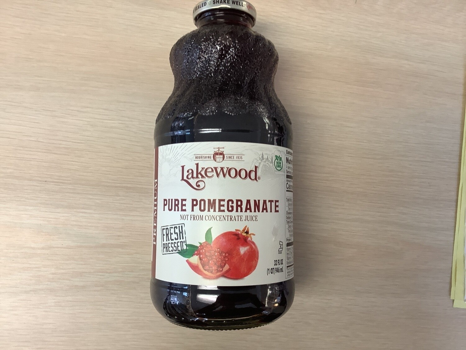 LAKEWOOD PURE POMEGRANATE JUICE 32 FO