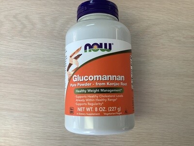 NOW GLUCOMANNAN POWDER 8 OZ