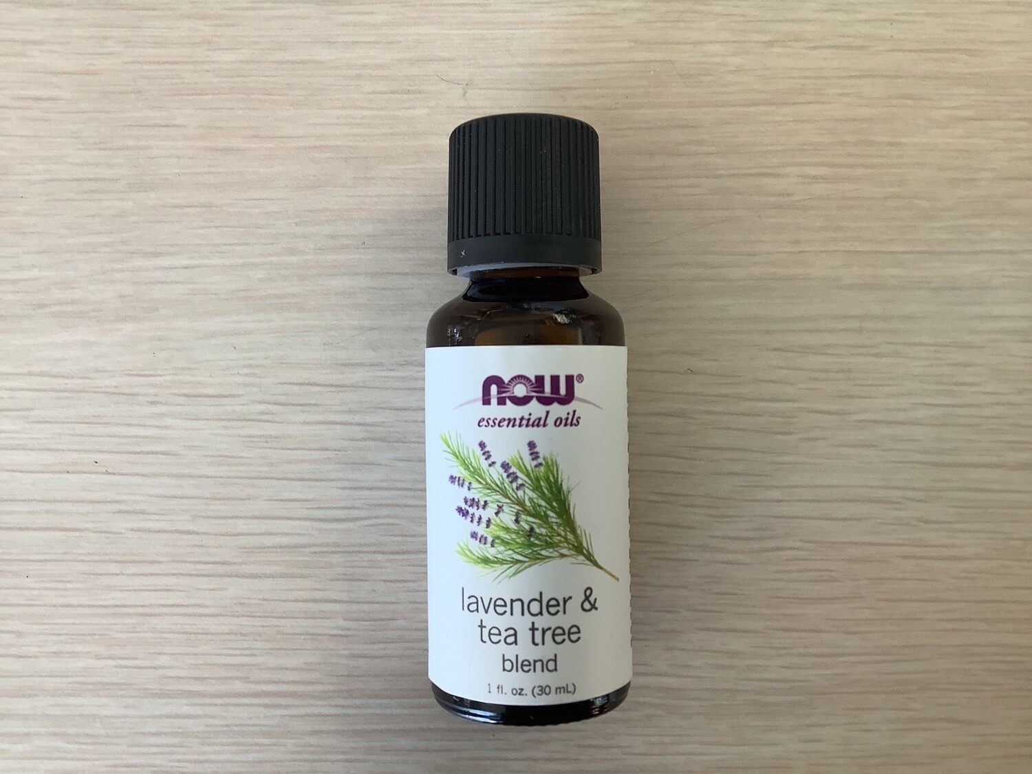 NOW LAVENDER &amp; TEA TREE ESSENTIAL OIL 1 OZ