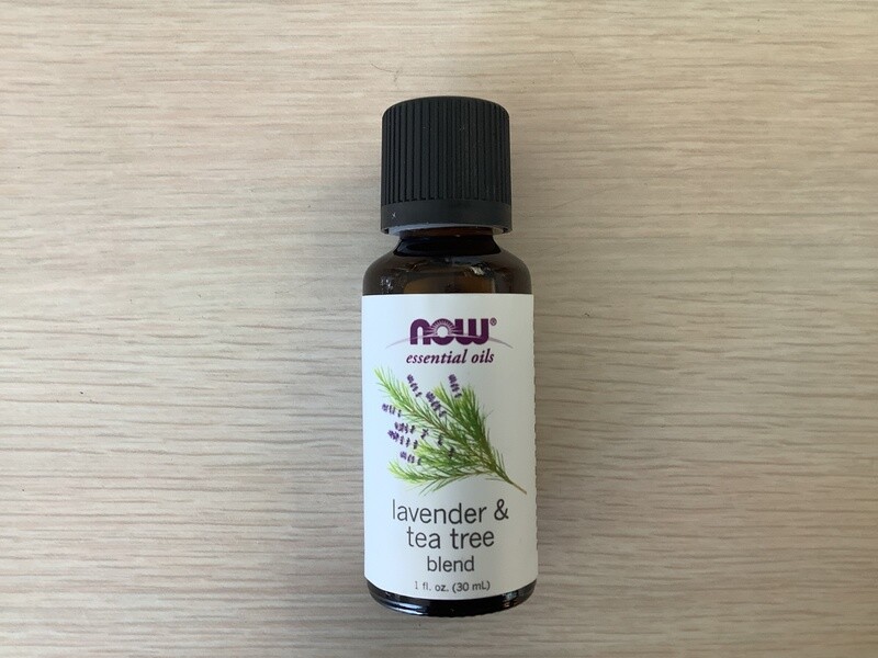 NOW LAVENDER &amp; TEA TREE OIL BLEND 1 OZ