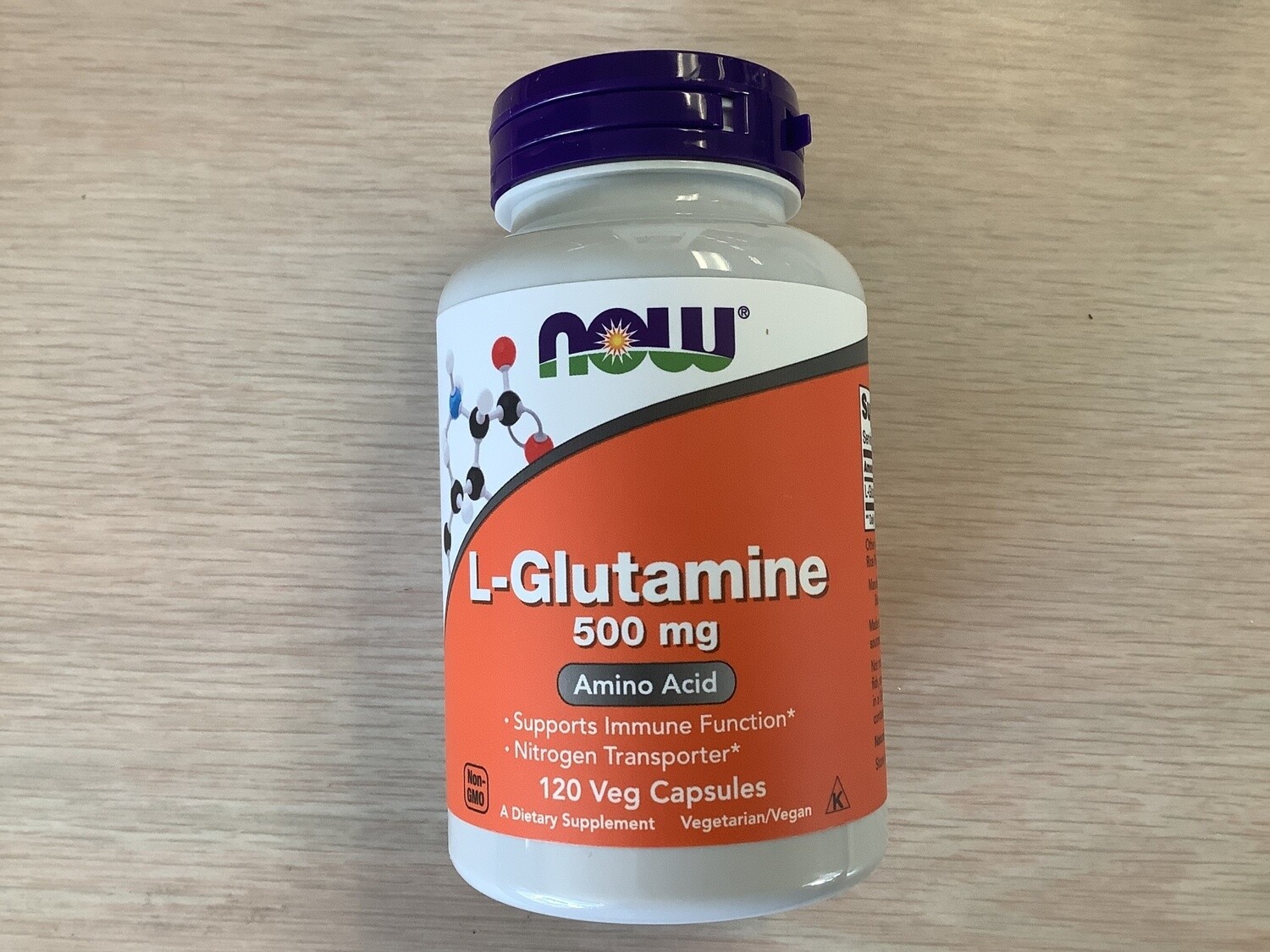 NOW L-GLUTAMINE 500mg 120 VCAPS