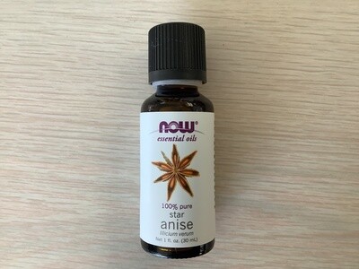 NOW ANISE (Star) ESSENTIAL OIL 1 OZ