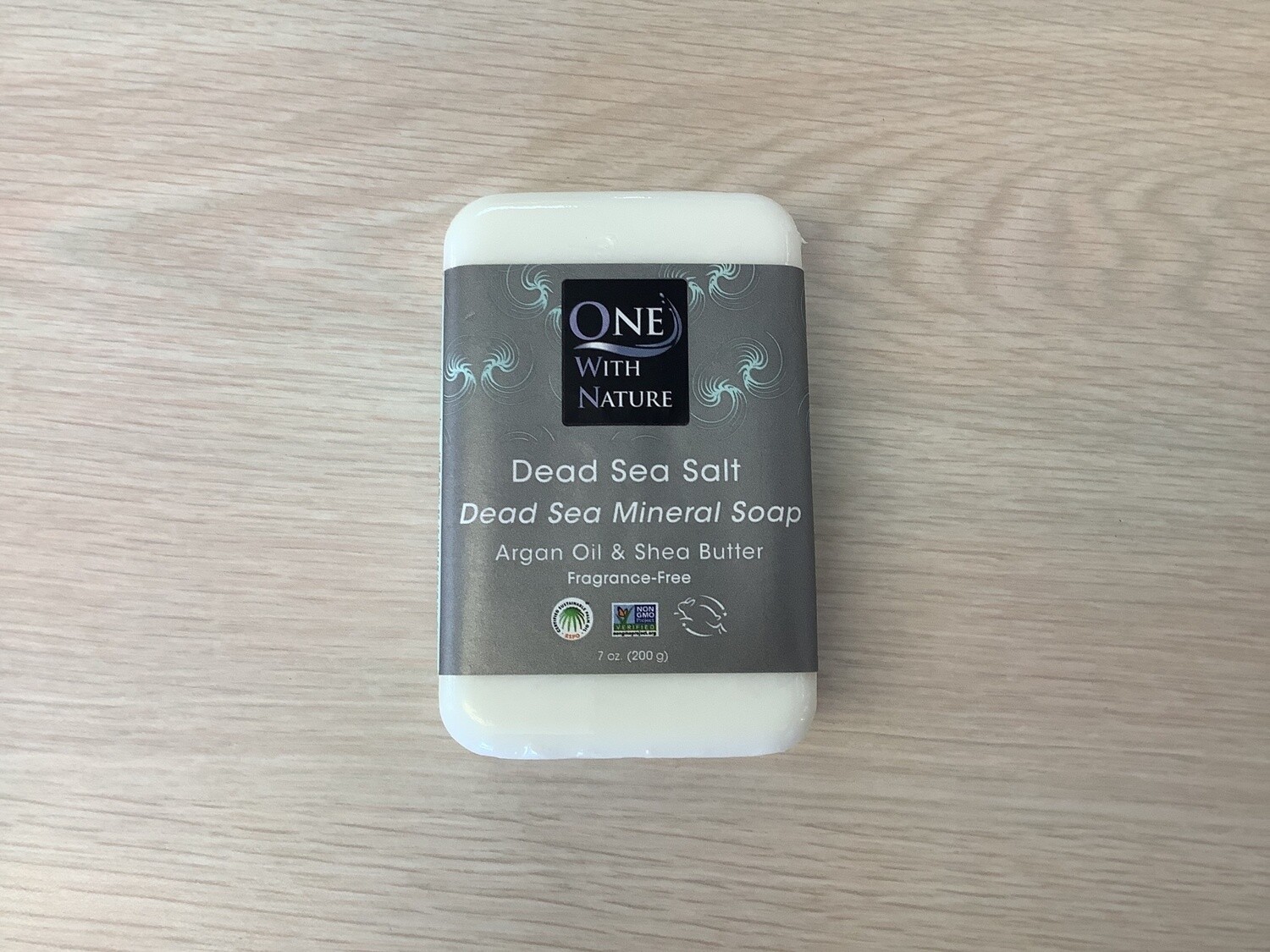 ONE WITH NATURE SOAP BAR DEAD SEA SALT 7 OZ