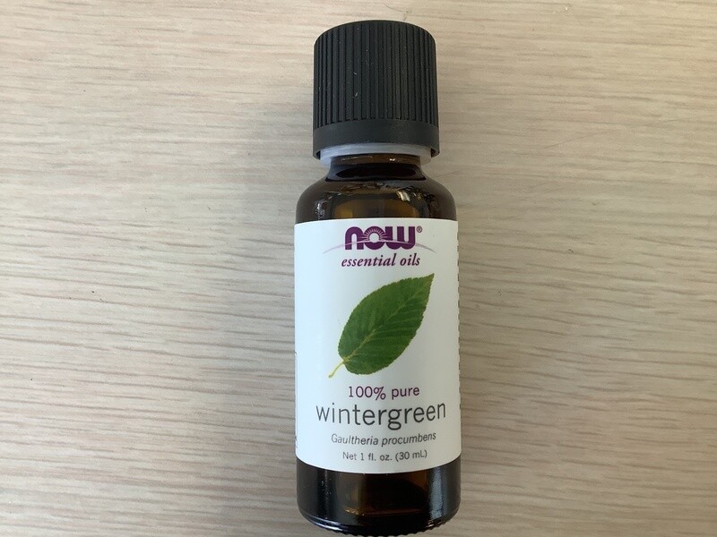 NOW WINTERGREEN ESSENTIAL OIL 1 OZ