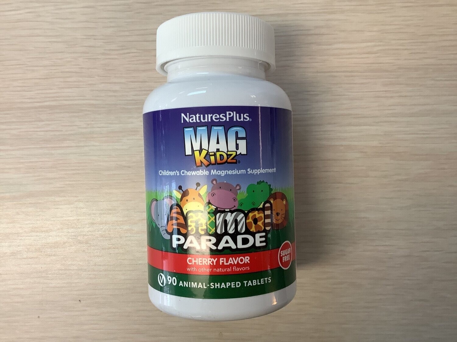 NATURES PLUS ANIMAL PARADE MAGNESIUM  KIDZ CHEWABLE 90