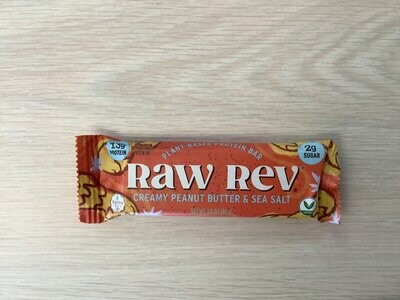 RAW REV GLO BAR CREAMY PEANUT BUTTER &amp; SEA SALT single