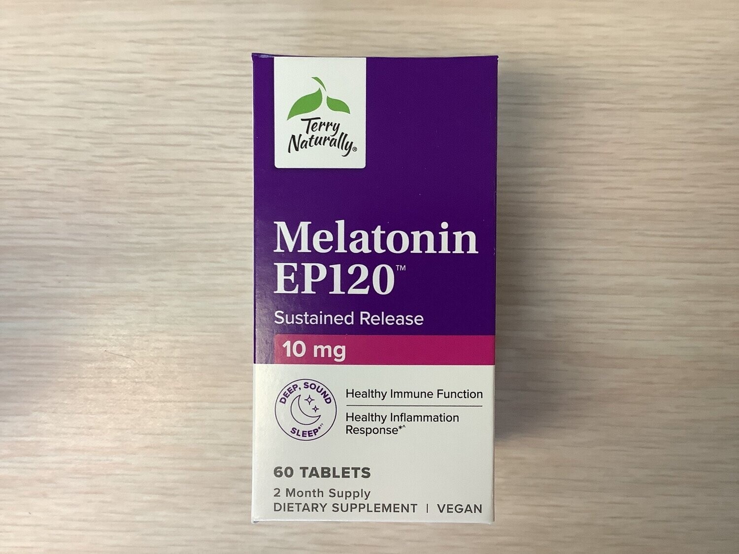 TERRY NATURALLY MELATONIN 10 MG EP120 Sustained Release 60 vtabs