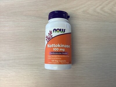 NOW NATTOKINASE 100MG 120 VCAPS