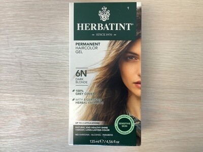 HERBATINT 6N DARK BLONDE HAIR COLOR 4.56 OZ