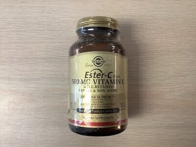 SOLGAR Ester-C Plus 500 mg Vitamin C 100 VCaps