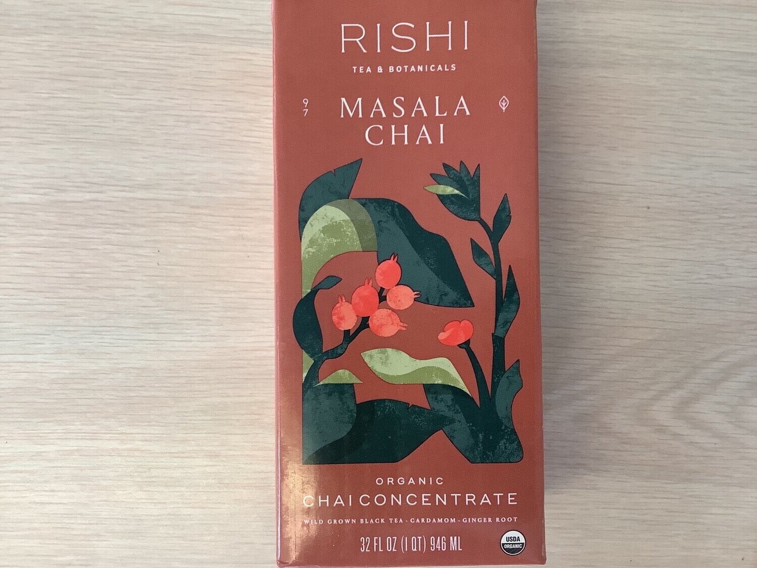 RISHI MASALA CHAI CONCENTRATE 32 Oz