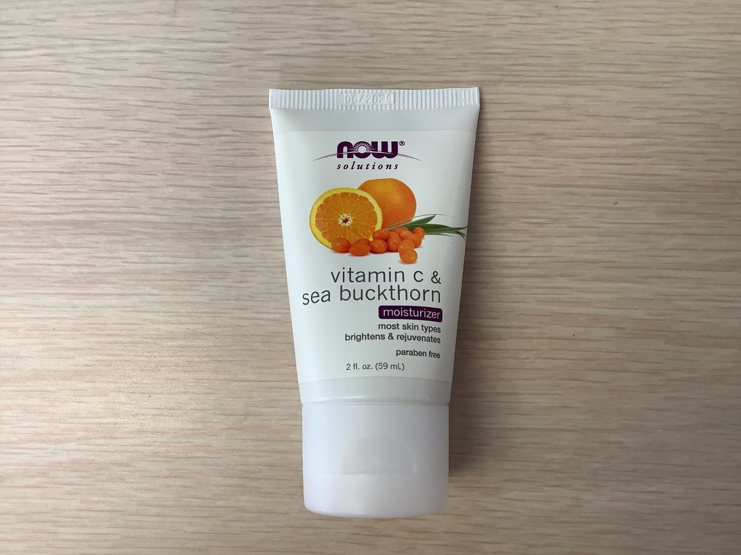 NOW VIT C &amp; SEA BUCKTHORN MOISTURIZER 2 OZ