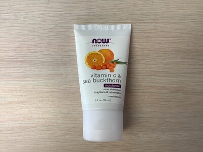 NOW VIT C &amp; SEA BUCKTHORN MOISTURIZER 2 OZ