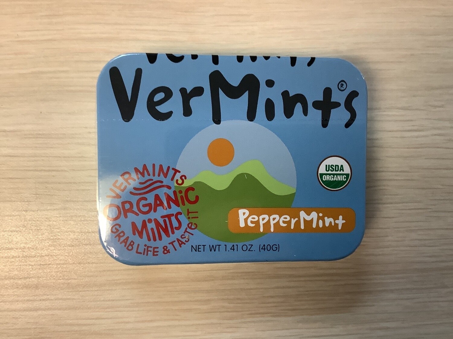 VERMINTS CANDY PEPPERMINT ALL NATURAL 1.41 OZ