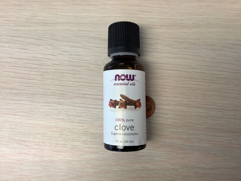 NOW CLOVE ESSENTIAL OIL 1 OZ