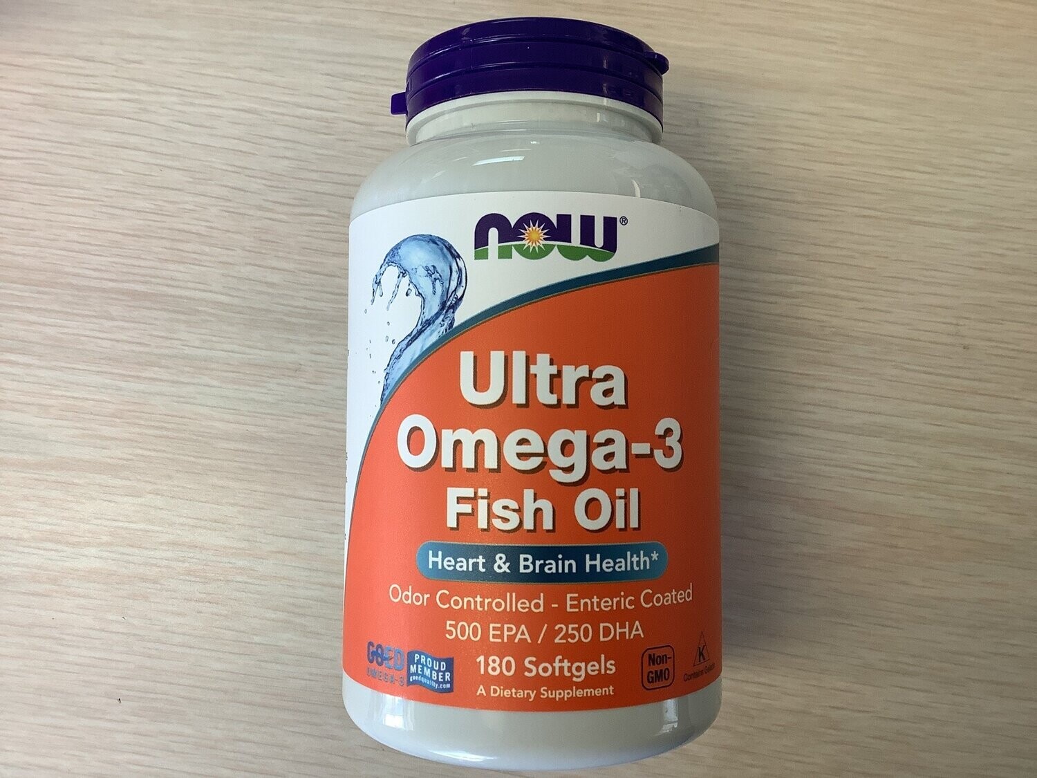 ULTRA OMEGA 3 FISH OIL  180 SGELS