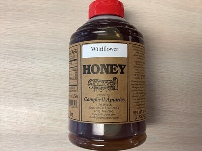 CAMPBELL APIARIES 32OZ WILDFLOWER HONEY (LOCAL)