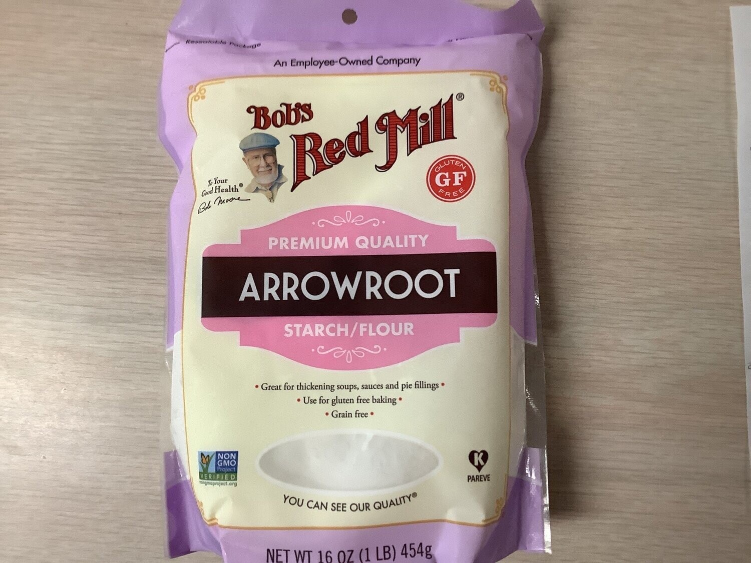 BOBS RED MILL ARROWROOT STARCH 16 OZ single