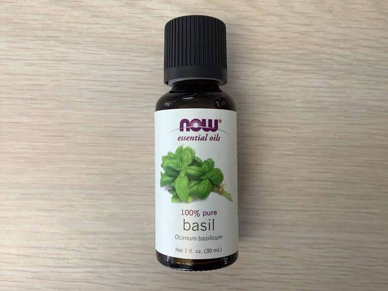 NOW BASIL ESSENTIAL OIL 1 OZ