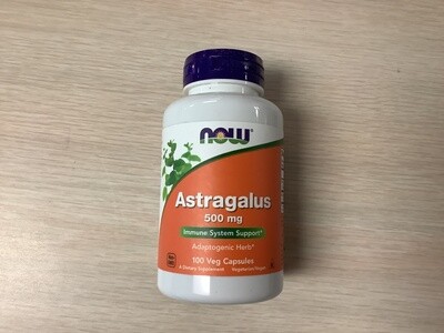 NOW ASTRAGALUS 500mg 100 VCAPS