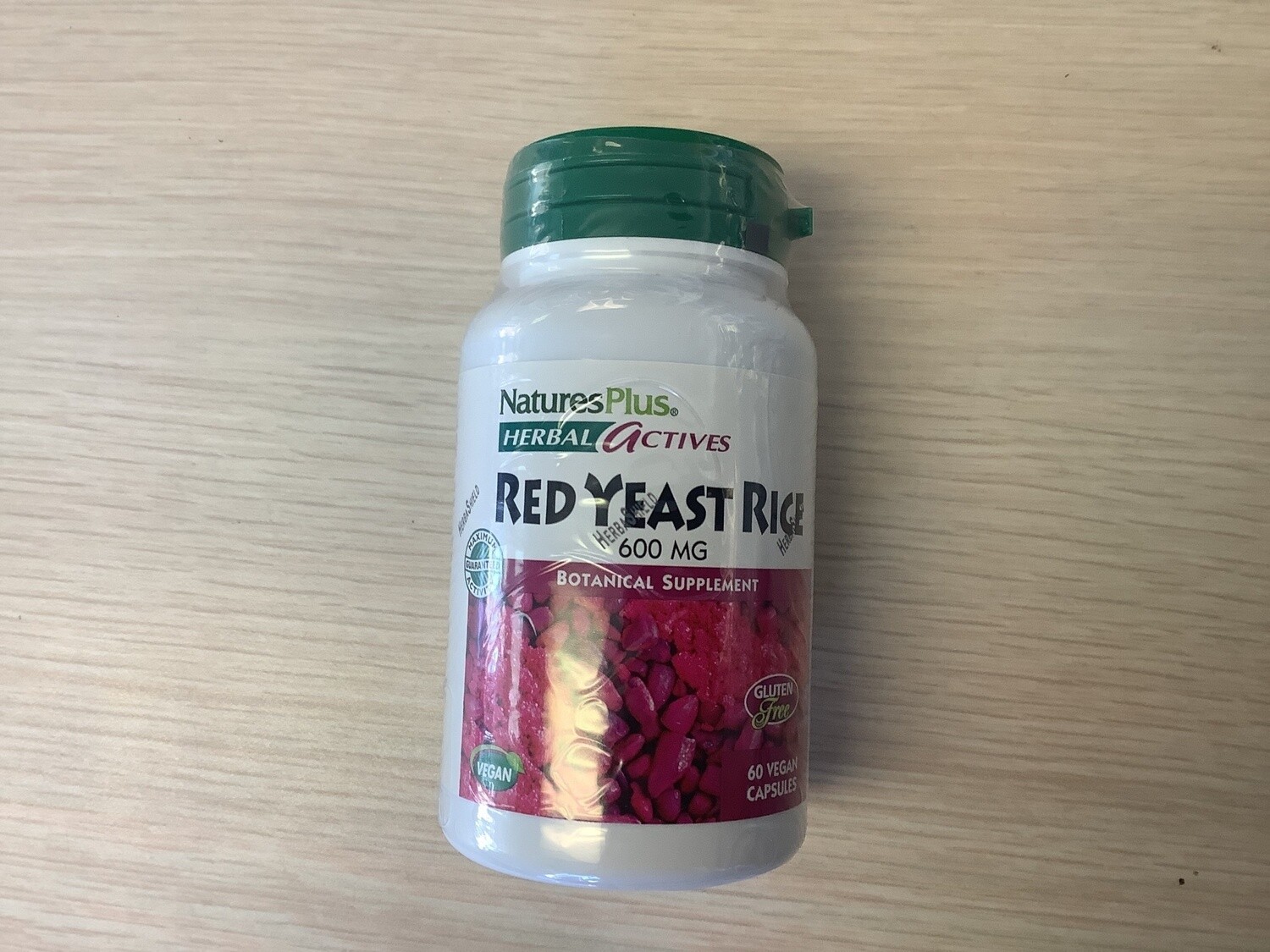 NATURES PLUS RED YEAST RICE 600 MG 60 VCAP