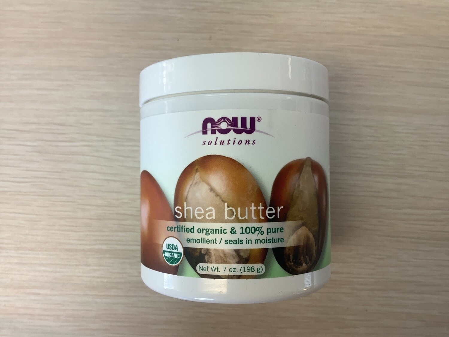 NOW ORGANIC SHEA BUTTER  7 OZ