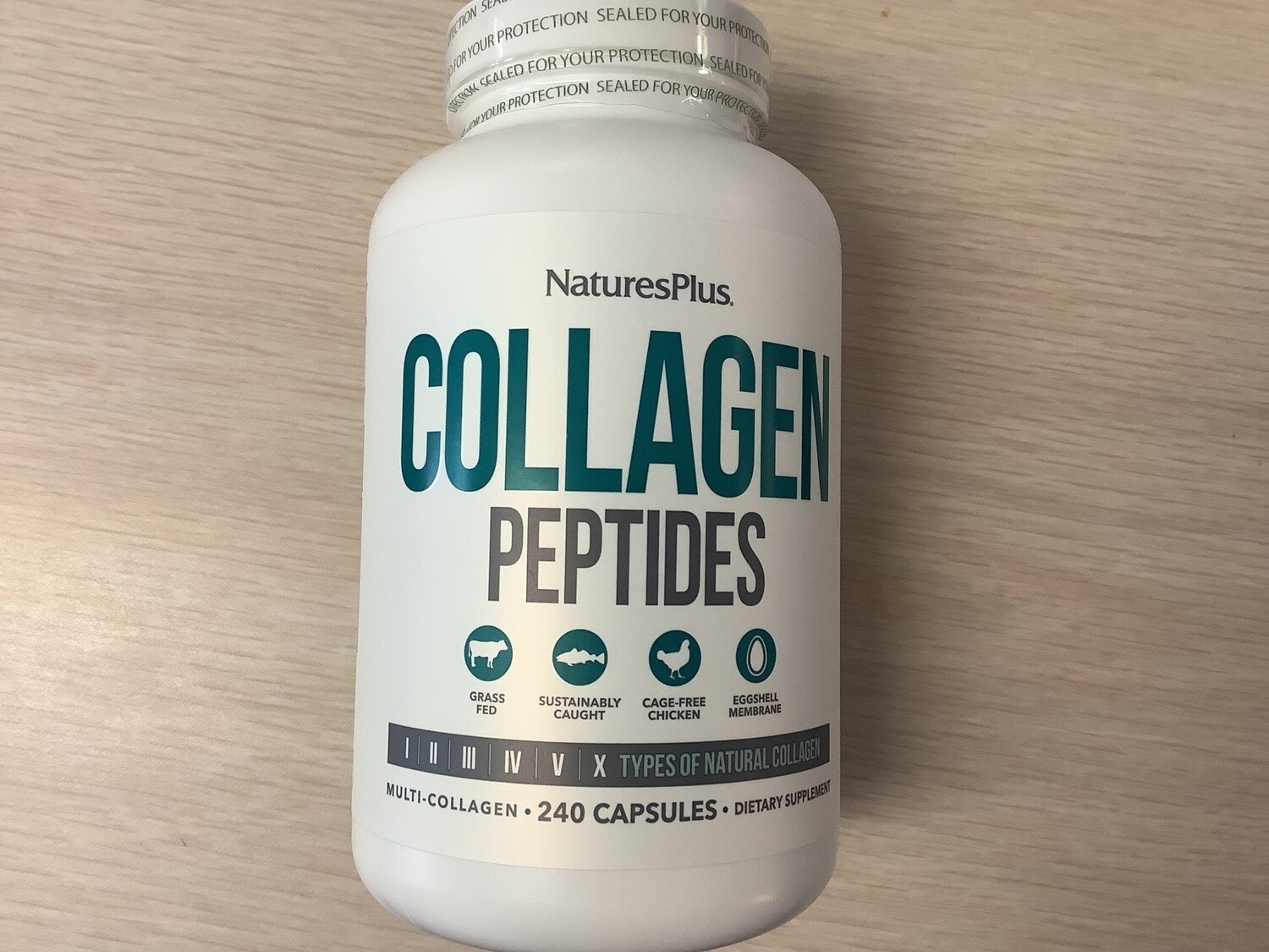 NATURES PLUS COLLAGEN PEPTIDES 240 CAPS