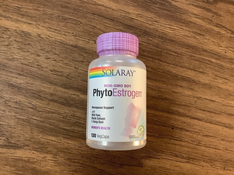 SOLARAY PhytoEstrogen, Veg Cap 120ct