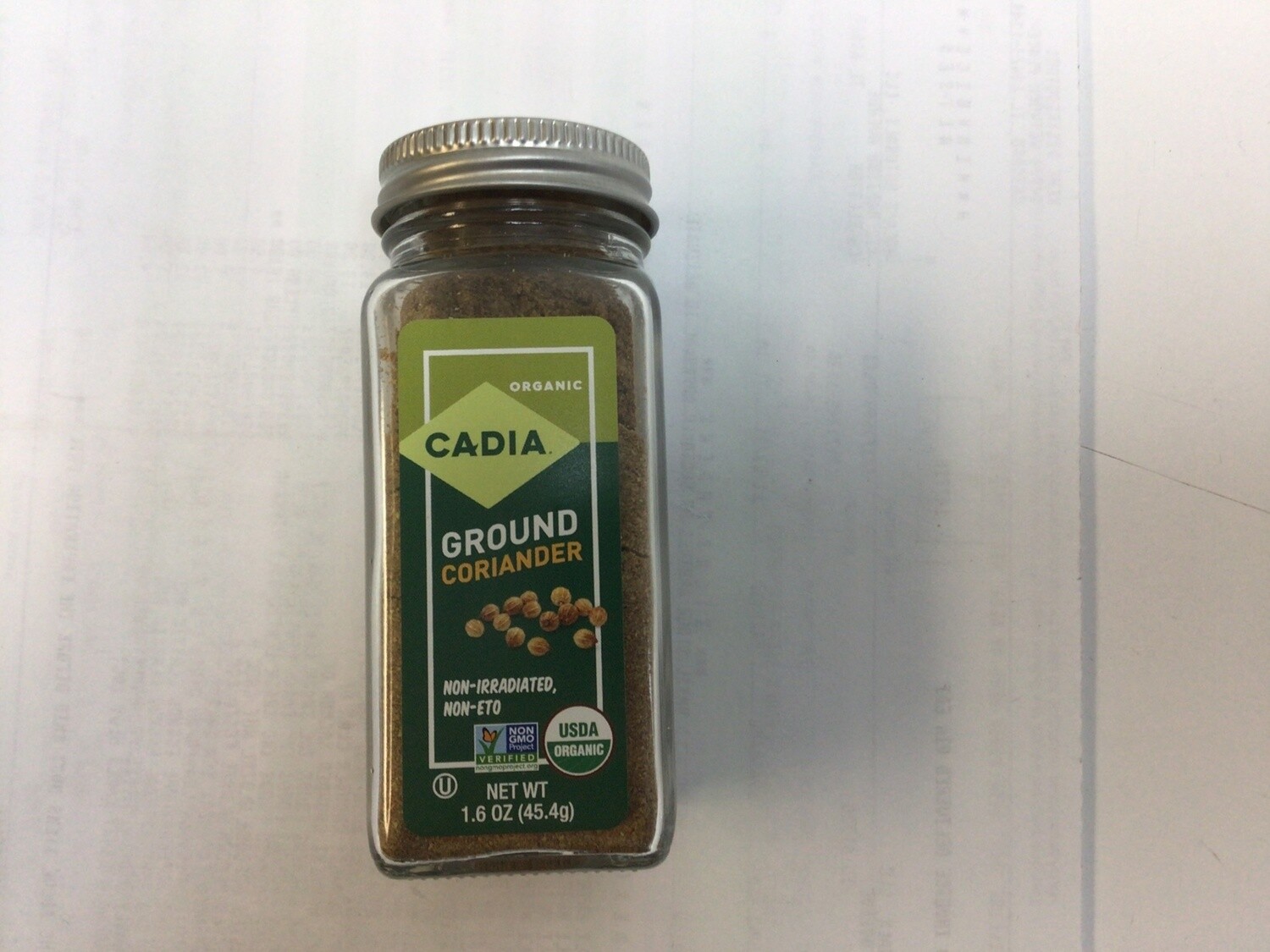 CADIA GROUND CORIANDER ORGANIC 1.6 OZ