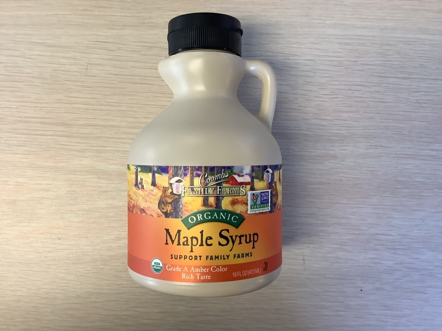 COOMBS FAMILY FARMS Maple Syrup Grade A ORGANIC 16 Oz